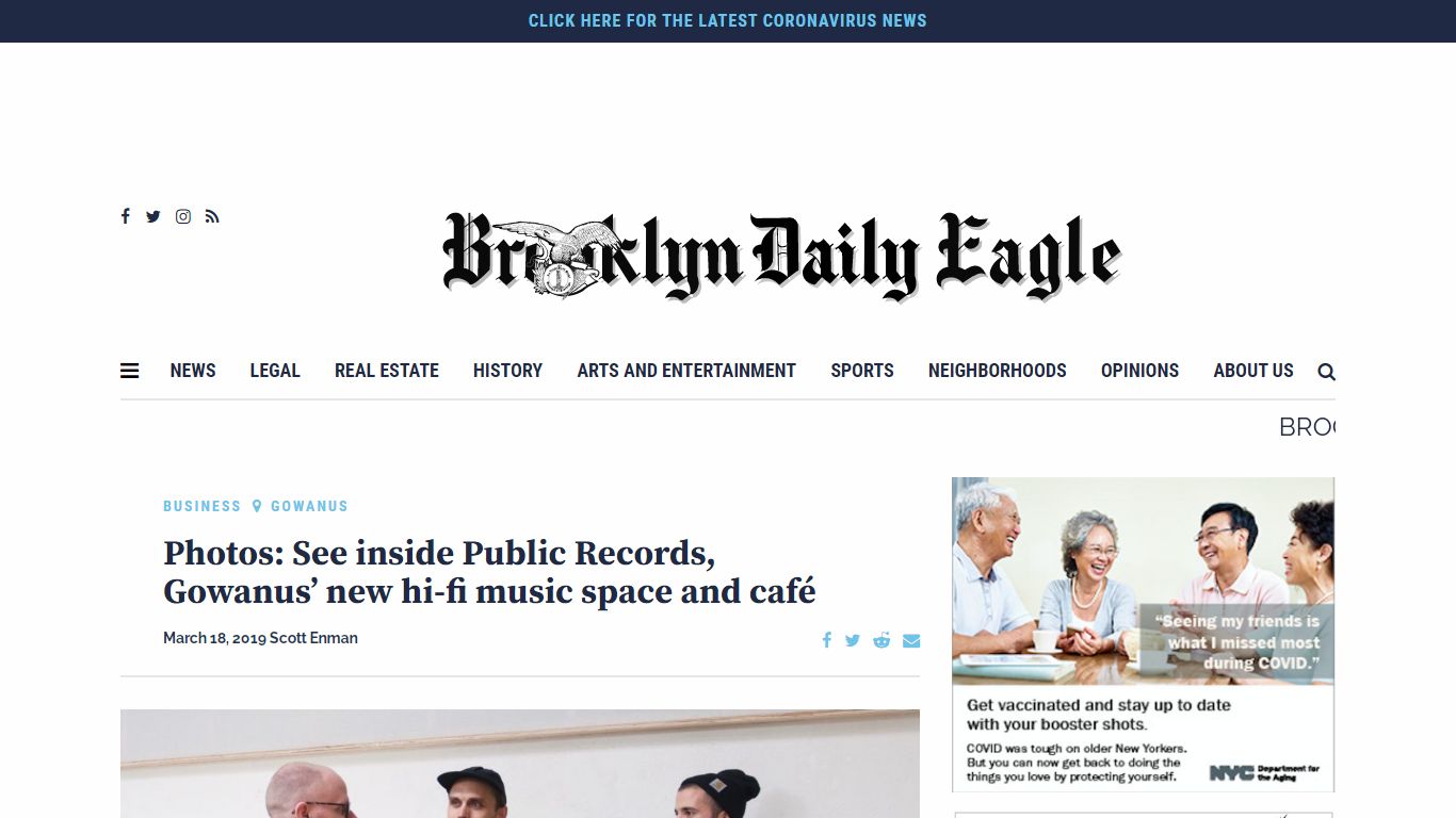 Photos: See inside Public Records, Gowanus’ new hi-fi music space and café